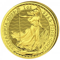 1 Oz Gold Britannia...