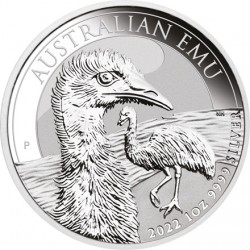 1 Oz Silber Emu Australien...